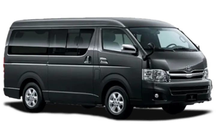 Sewa Toyota Hiace kampung tengah